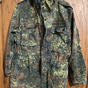 Men's German Camouflage Field Jacket 1994